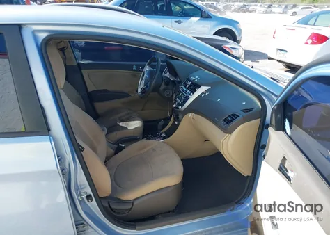 2012 Hyundai Accent Gls from USA, damaged, VIN KMHCU4AE0CU166613